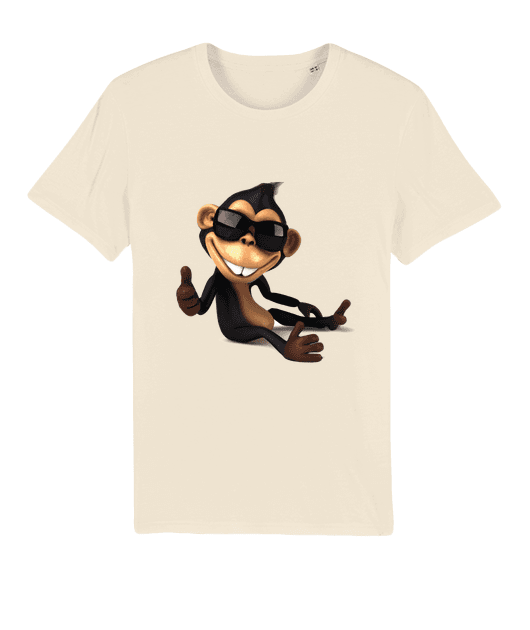 Good Vibes T-shirt unisex cool monkey
