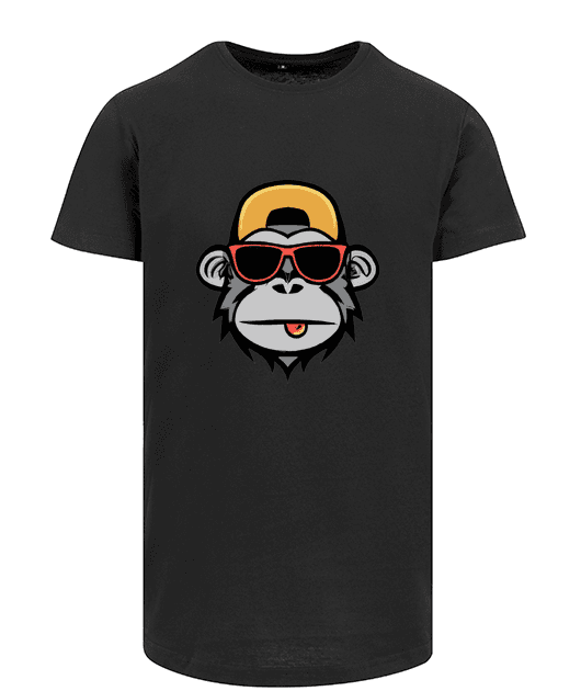 Good Vibes tee oversize cool monkey