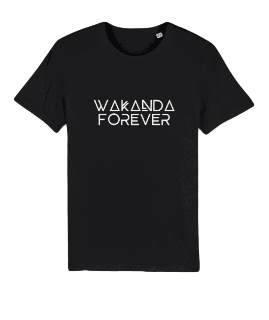 Good Vibes T-shirt unisex Wakanda Forever Black
